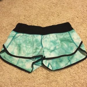 Lululemon tie dye shorts